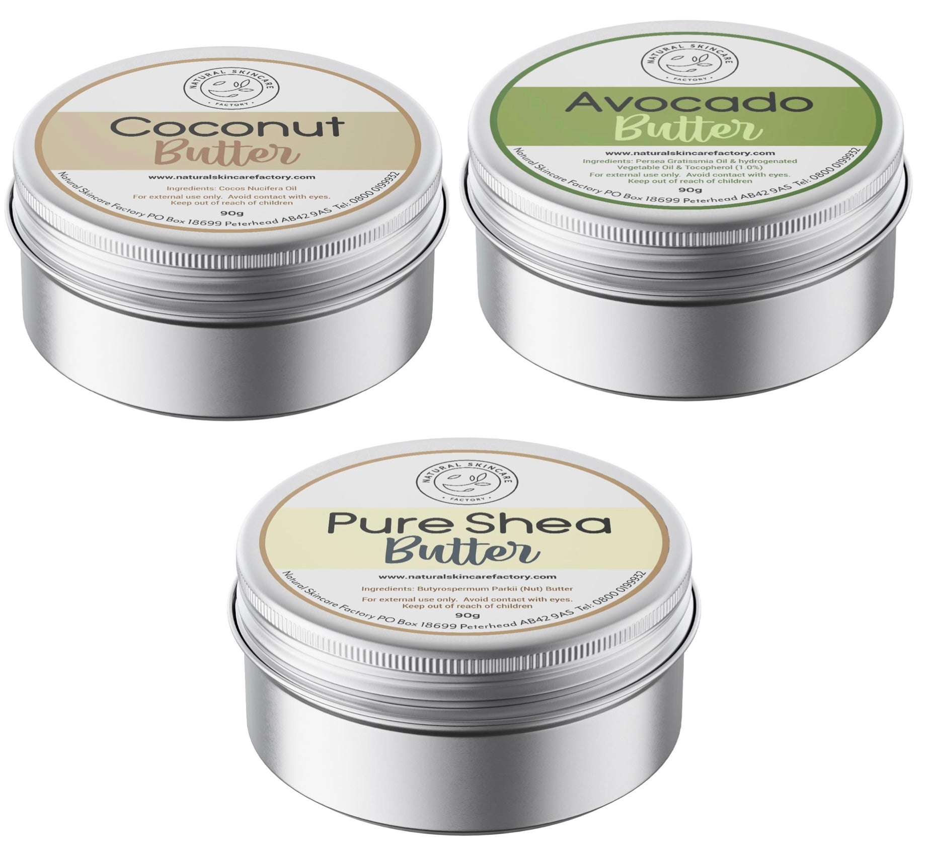 Hydration Hero Set - Avocado, Shea & Coconut Butters (90g)
