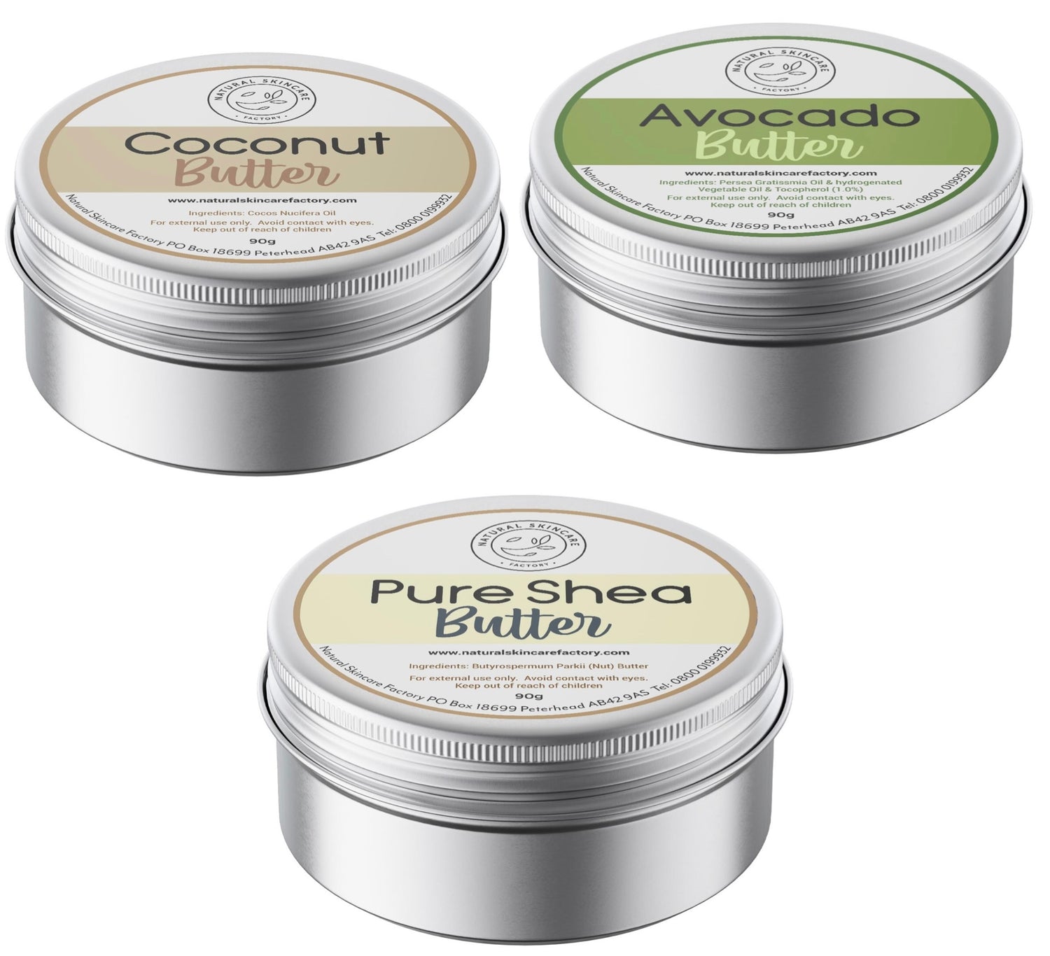 Hydration Hero Set - Avocado, Shea &amp; Coconut Butters (90g)